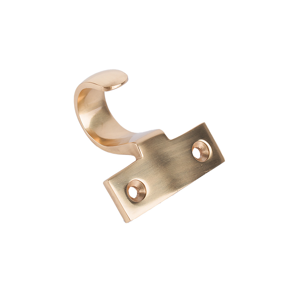 Sash Heritage Loop Sash Lift  - Polished Brass