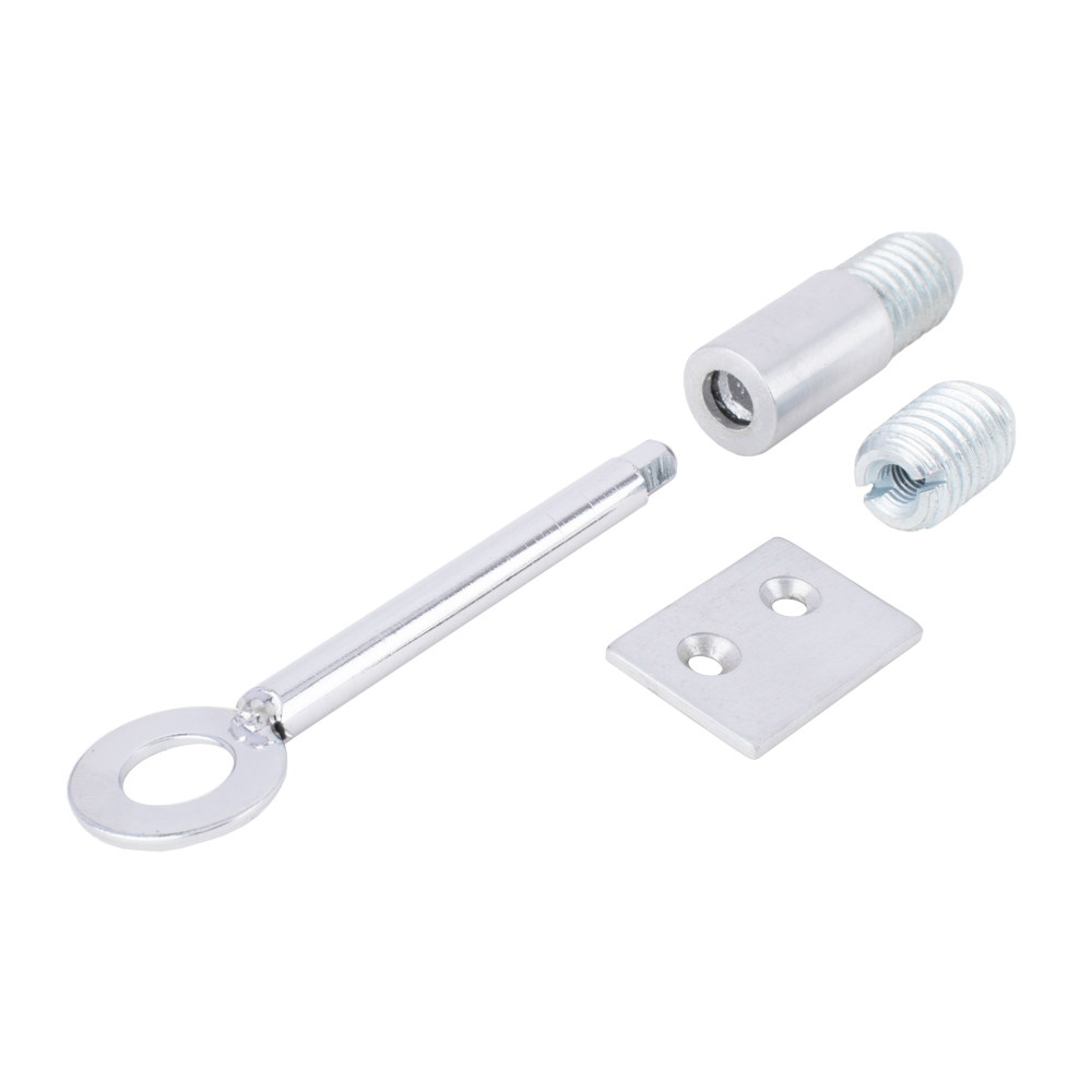 Sash Heritage Slim Sash Stop with Key & 2 Inserts -20mm - Satin Chrome