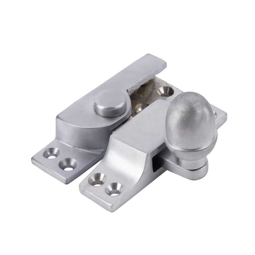 Sash Heritage Straight Arm Fastener Acorn Knob - (Standard) - Satin Chrome