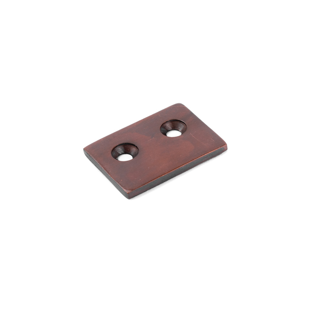 Sash Heritage Striker plate 25mm x 20mm - Bronze