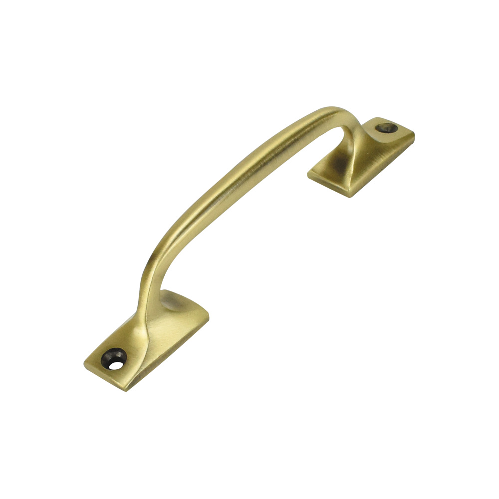 Sash Heritage Shaped Sash Handle (129mm) - Antique Brass