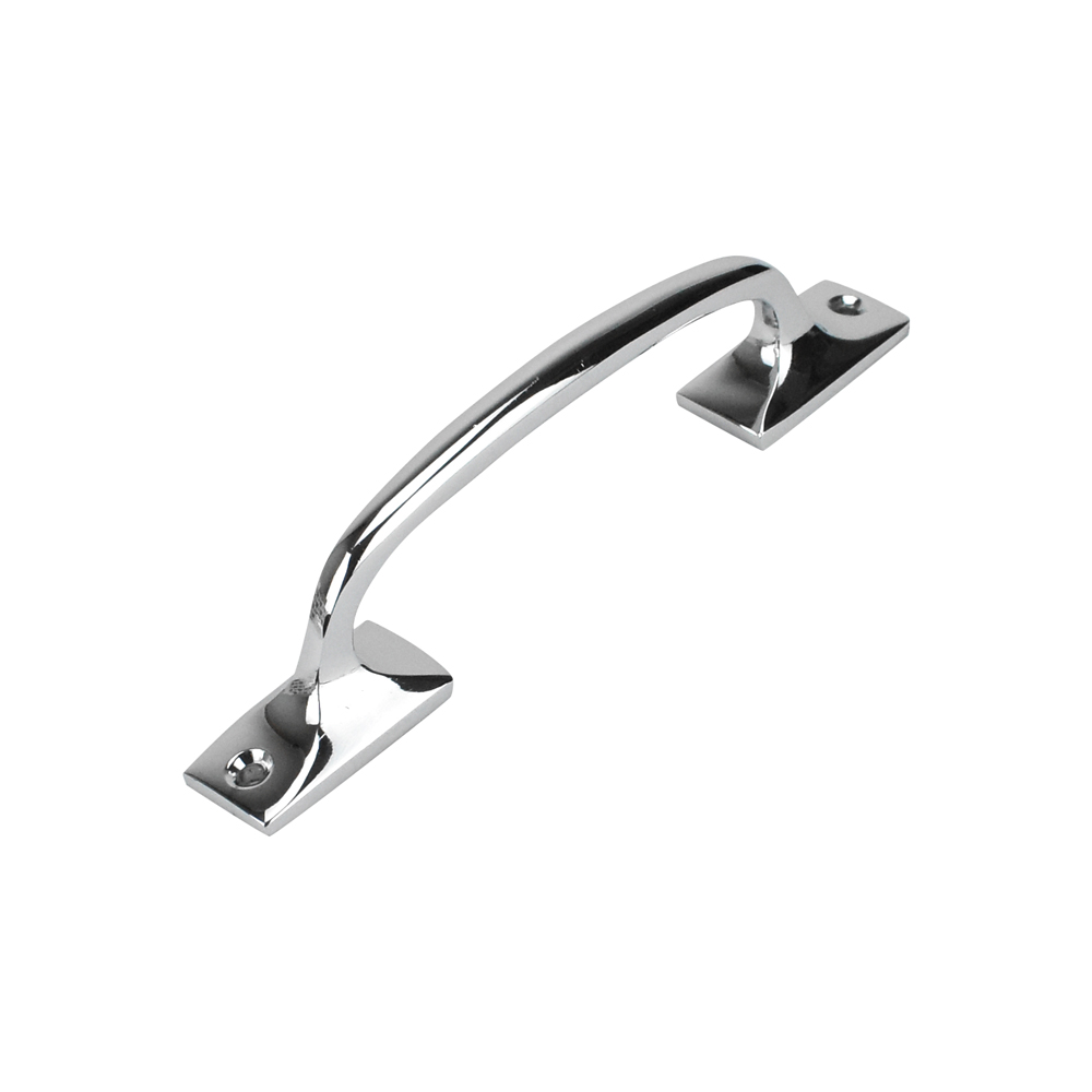 Sash Heritage Shaped Sash Handle (129mm) - Polished Chrome