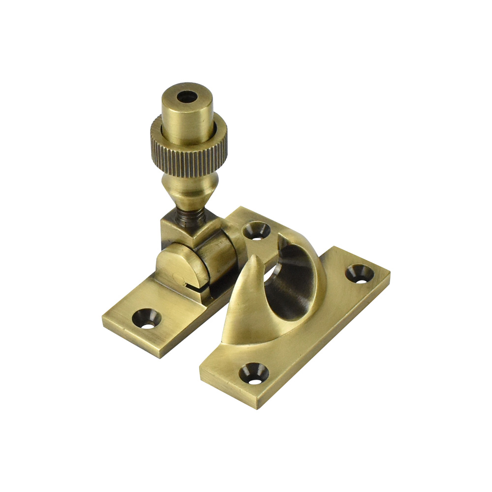 Sash Heritage Brighton Fastener - Standard (Locking) - Antique Brass