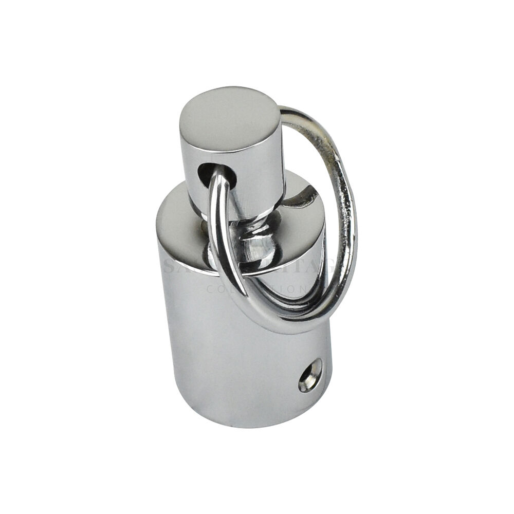 Sash Heritage Pole End - Polished Chrome