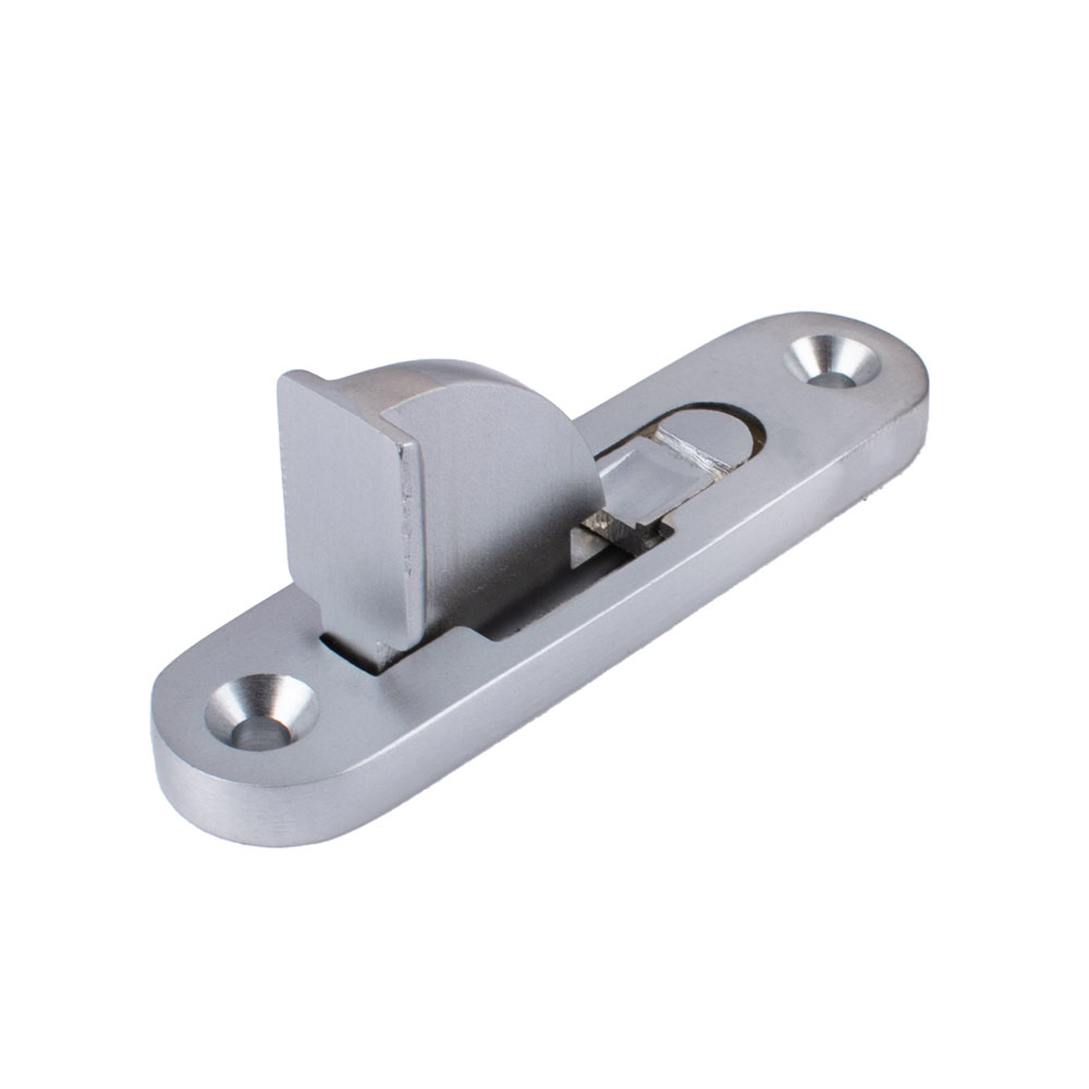 Sash Heritage Weekes Sash Stop with Radius Ends - Satin Chrome