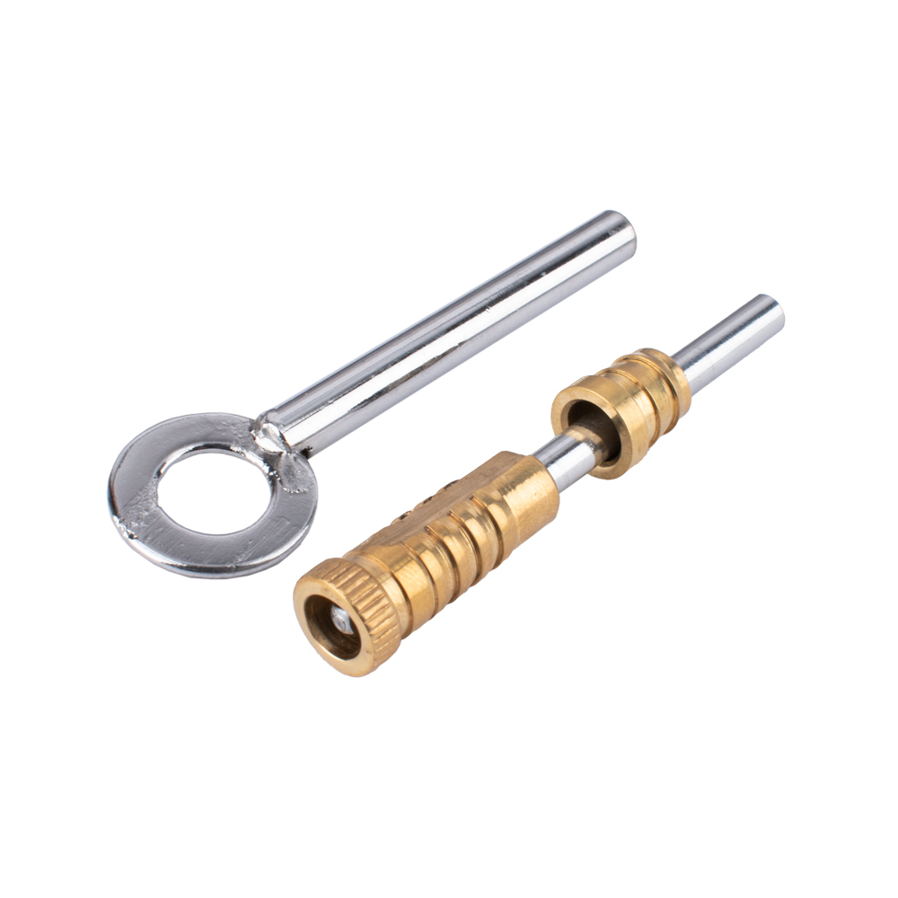 Sash Heritage Dual Screw with Key - 70mm - Polished Brass