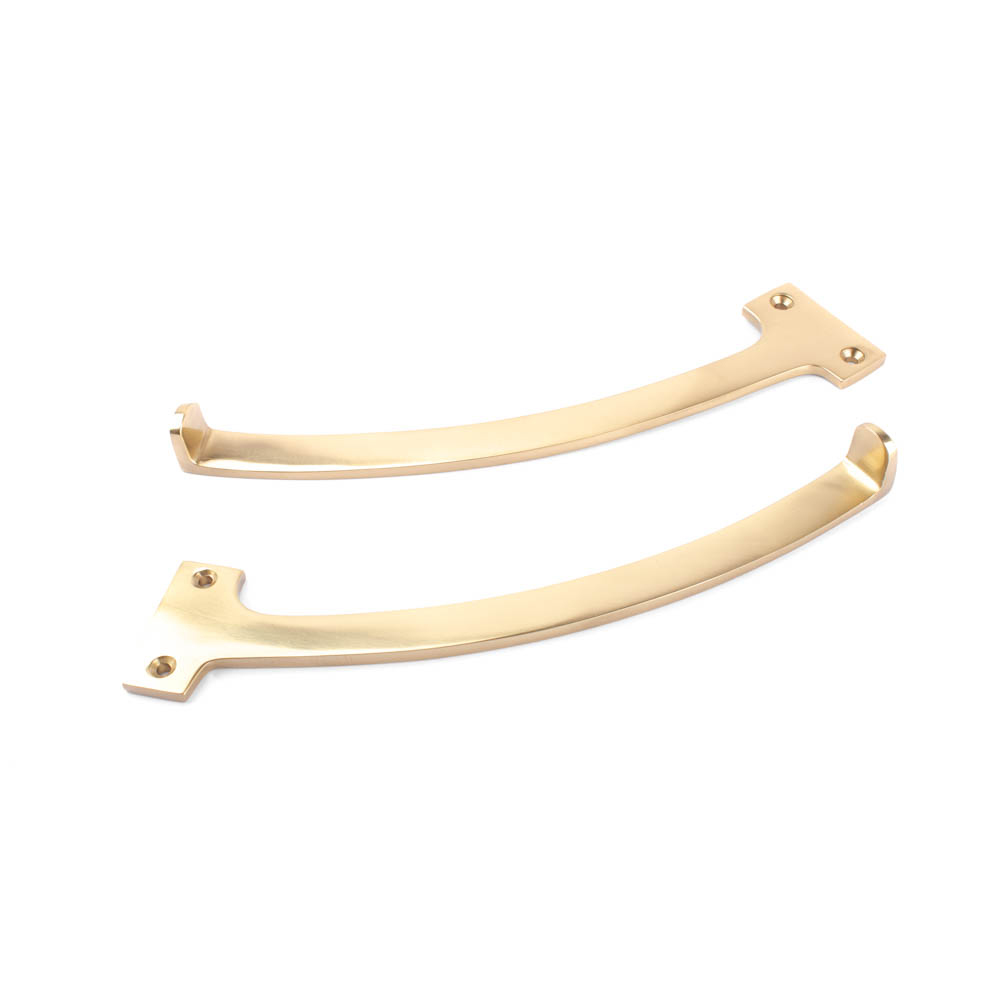 Dart Quadrant Arm Stay 200mm - Polished Brass