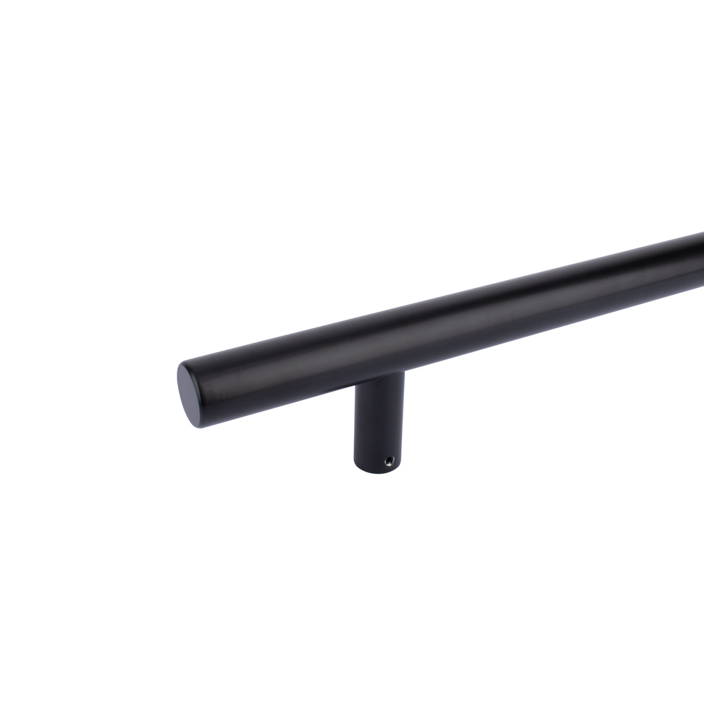 Sox 316 Single Inline Pull Handle Matt Black - 400mm