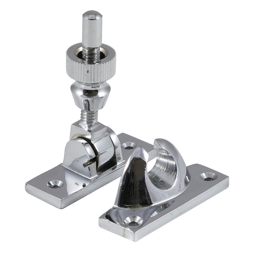 Non-Locking Brighton Sash Fastener - Polished Chrome