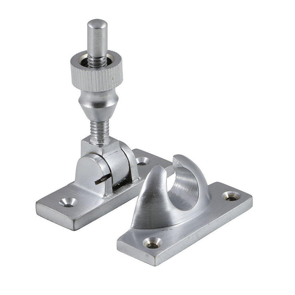 Non-Locking Brighton Sash Fastener - Satin Chrome