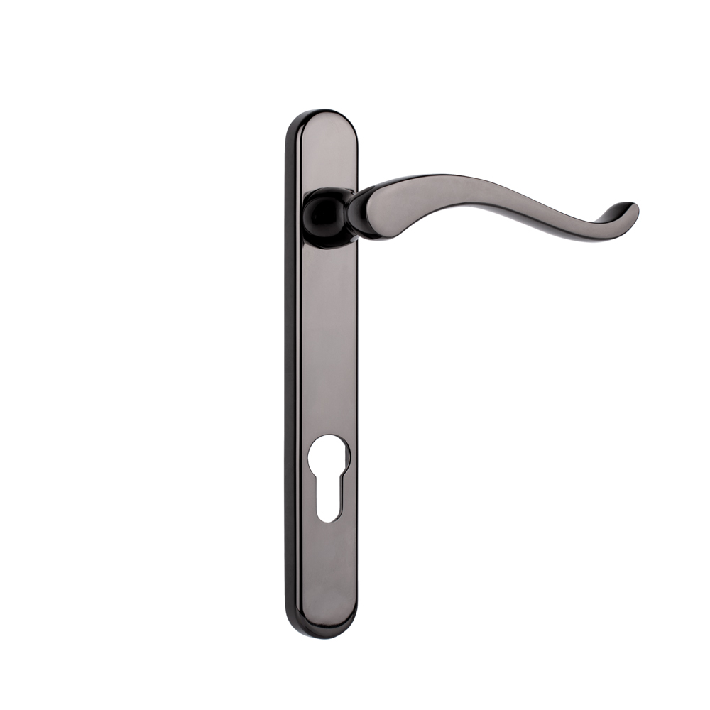 Timber Series Windsor Swan Door Handle (Left Hand) - Hardex Bronze - (Sold in Pairs)