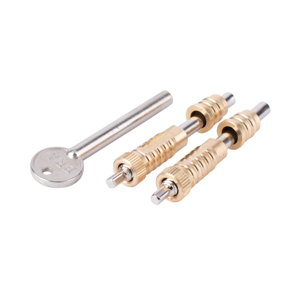 Sash Window Screw Locks - Brass