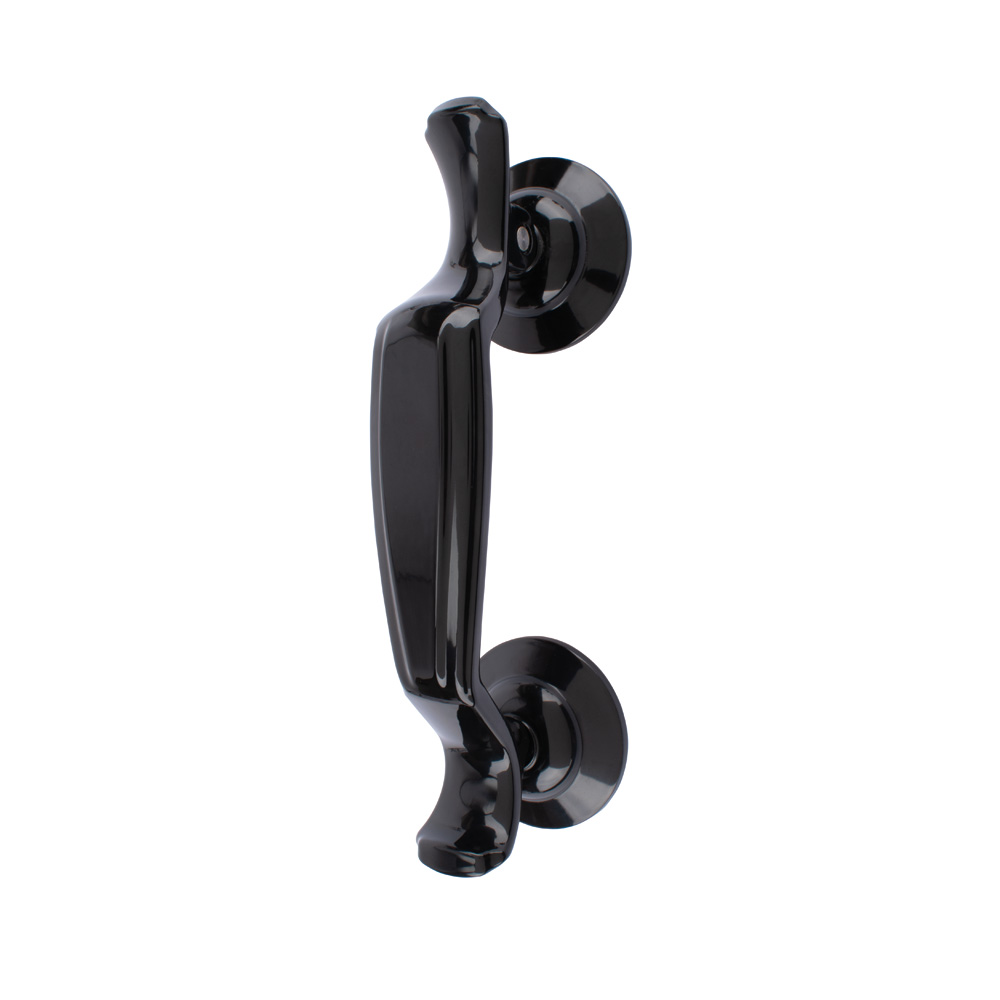 Timber Series Doctors Door Knocker (Through Fix) - Black