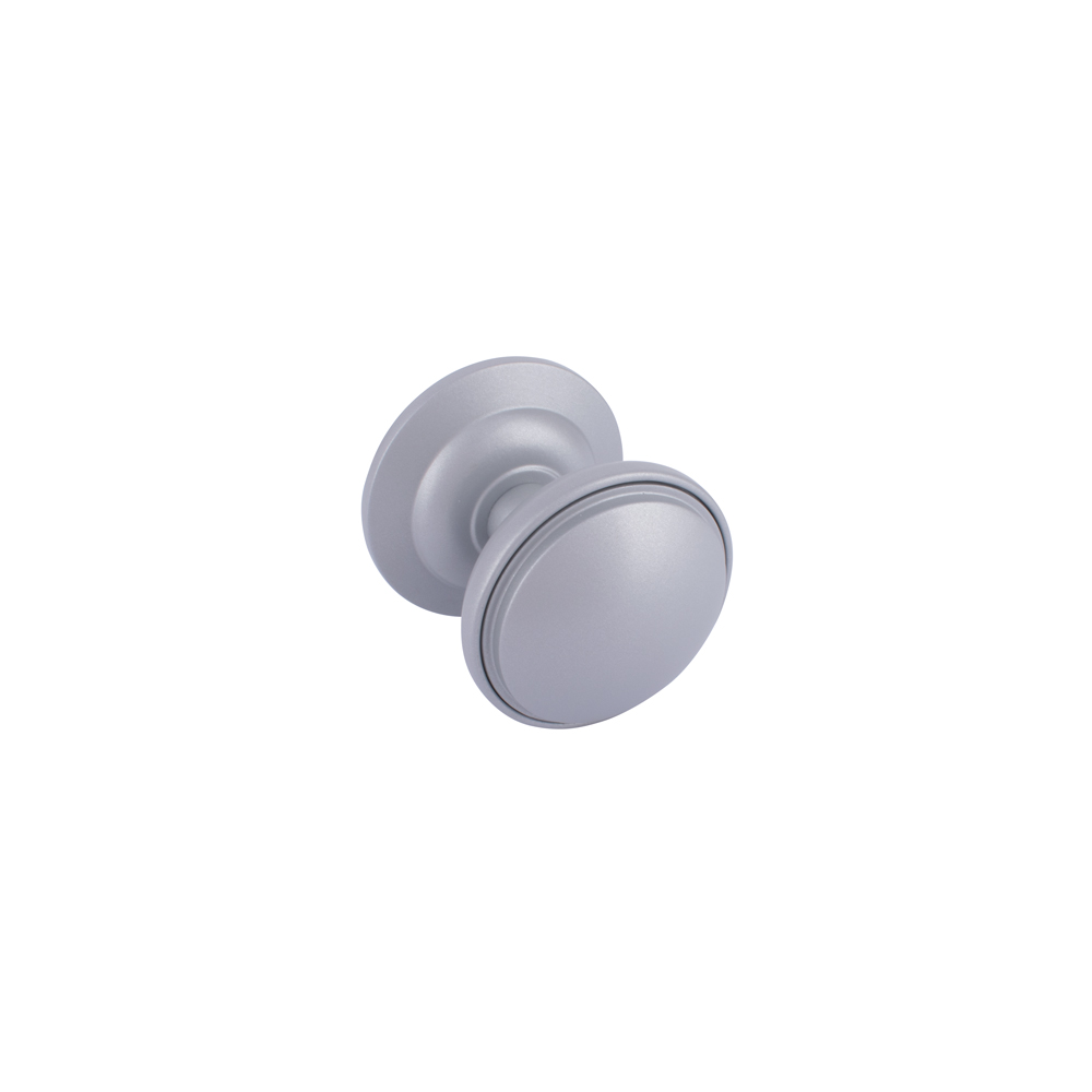 Timber Series Decorative Round Door Knob - Premium Satin