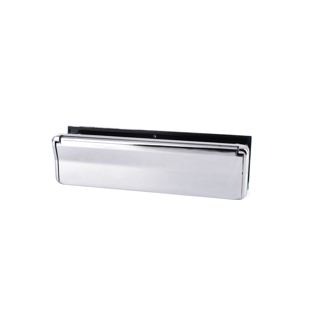 Timber Series 12 Inch Architecture Letterplate - Polished Chrome | SD ...