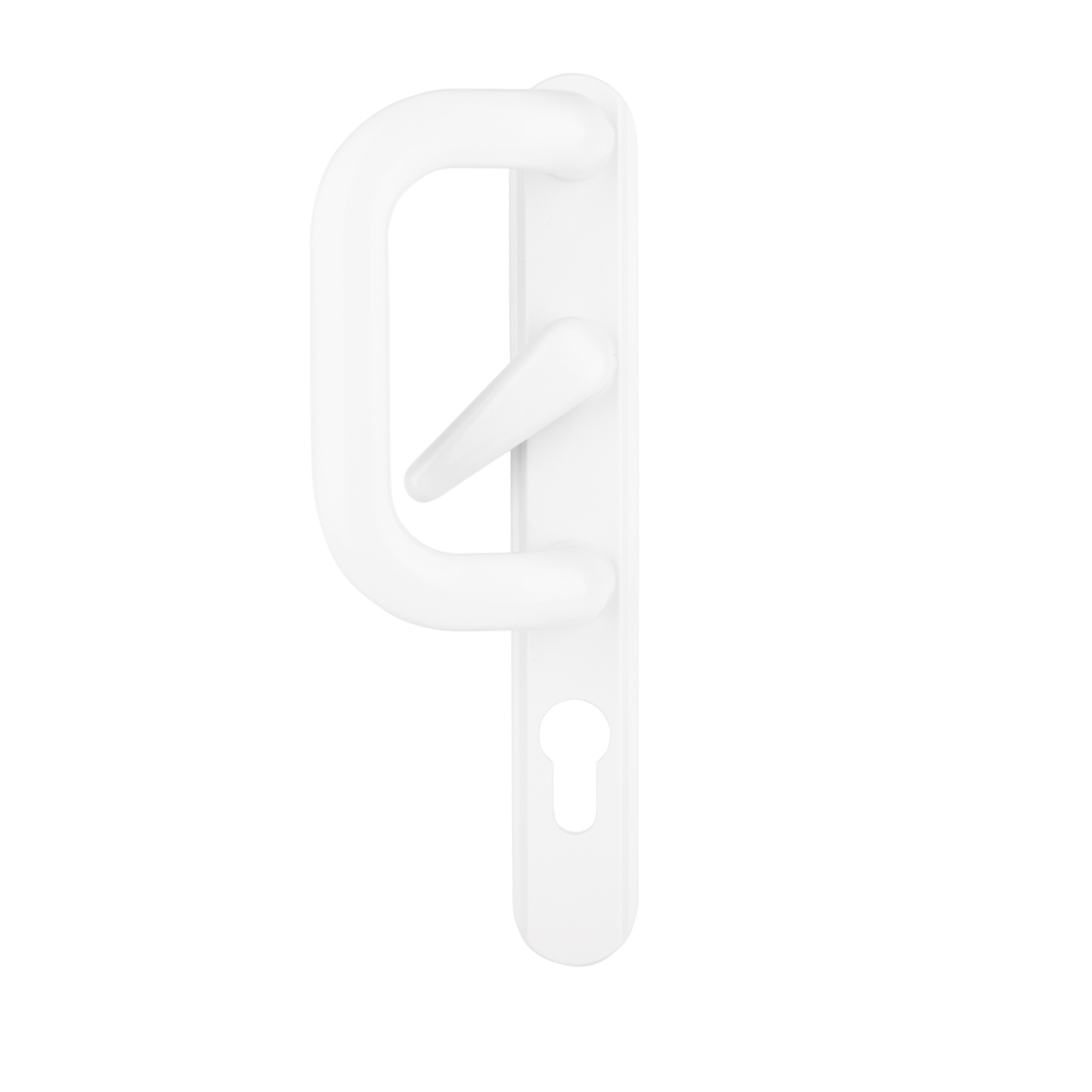 Vista Patio Door Handle - White - (Sold in Pairs)