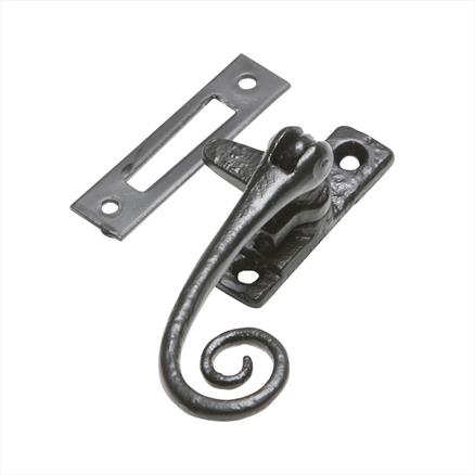 Kirkpatrick 1170 Casement Window Fastener - Mortice Plate - Antique Black (Reversible)