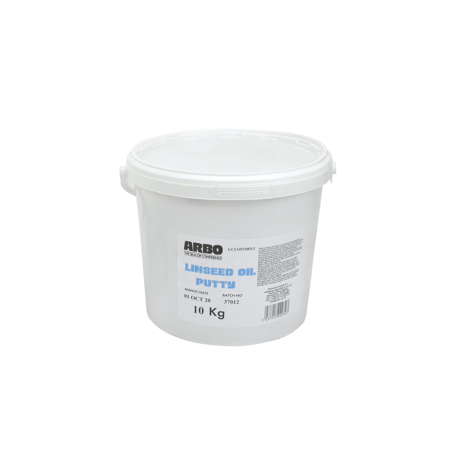 Arbo Linseed Oil Putty - 10kg