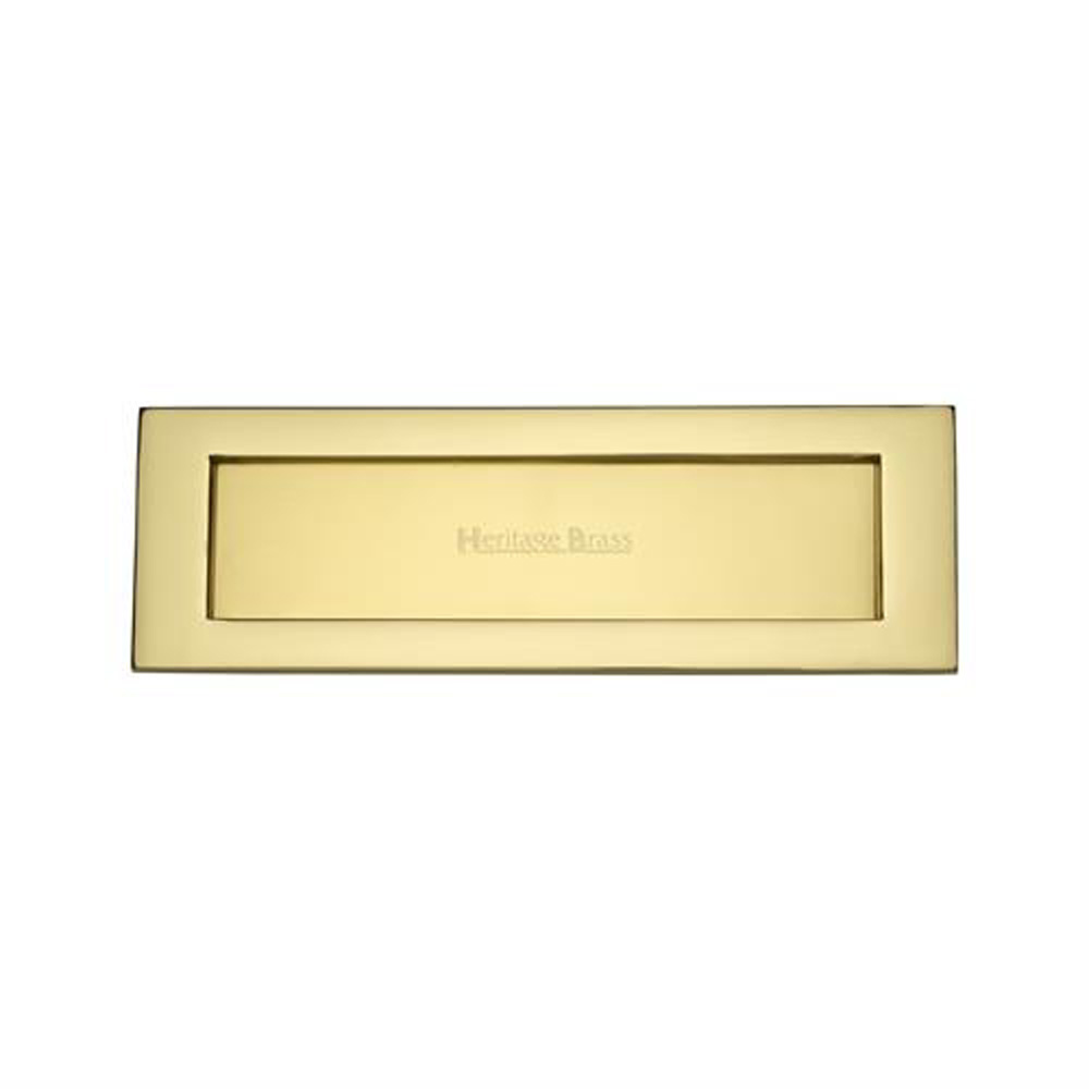 Heritage Brass Letterplate - Polished Brass (12