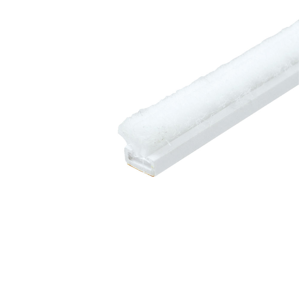 Self Adhesive Brush Pile Carrier (2.2m) - White