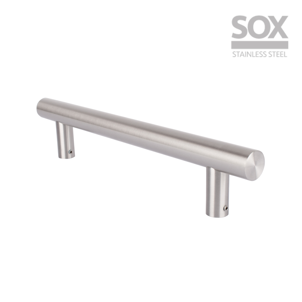 SOX Straight Guardsman Stainless Steel Pull Handle - 1400mm