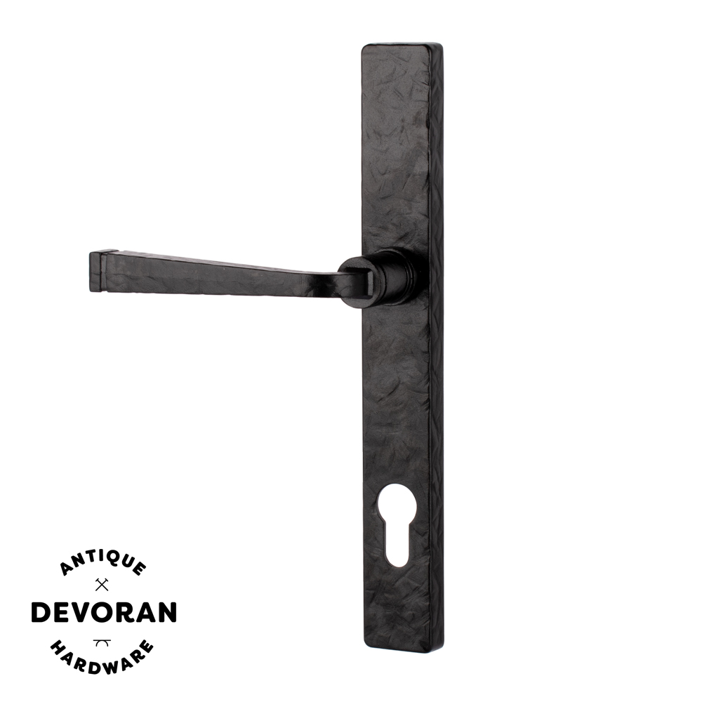 Devoran Straight Door Handle - Black