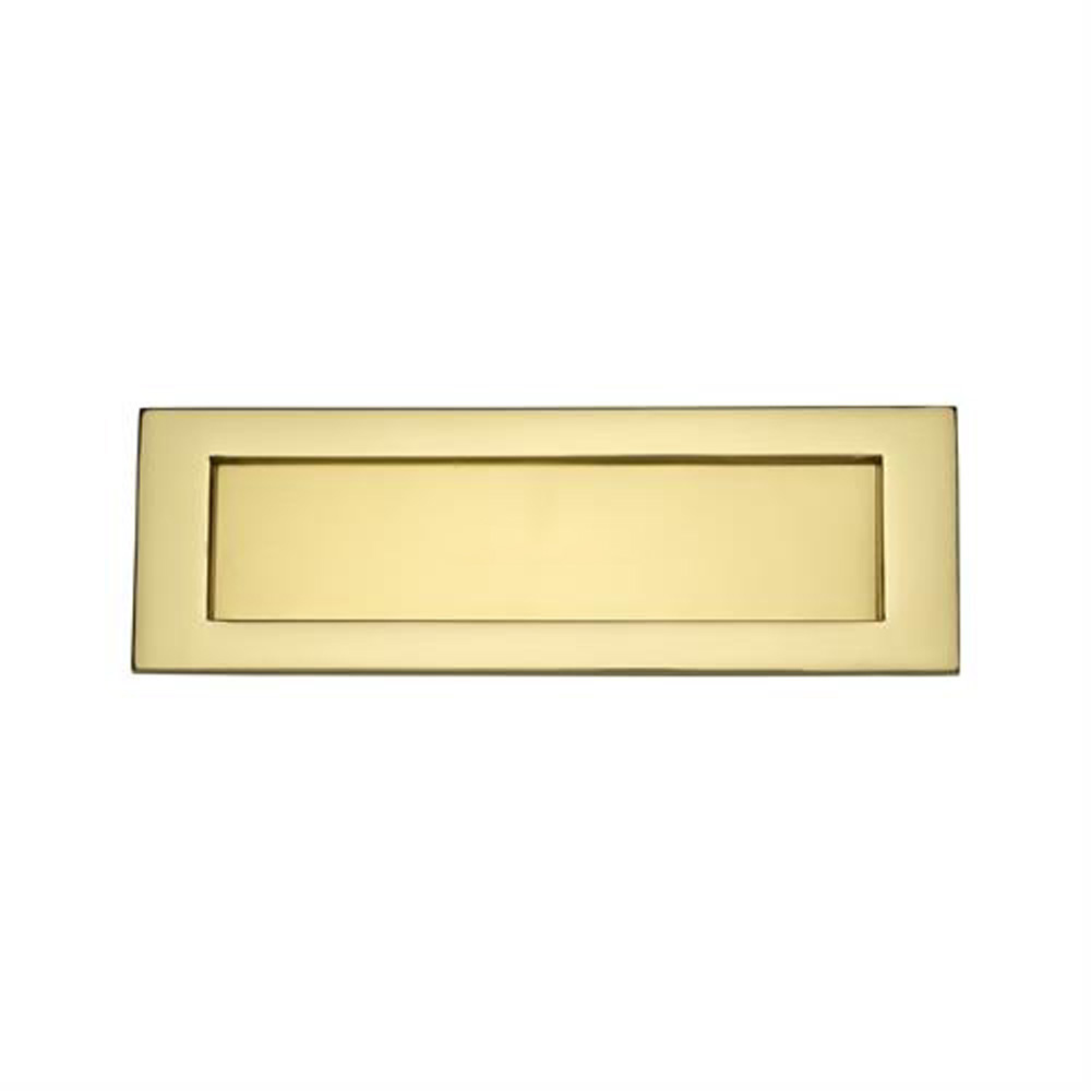 Heritage Brass Letterplate - Polished Brass (12" x 4")
